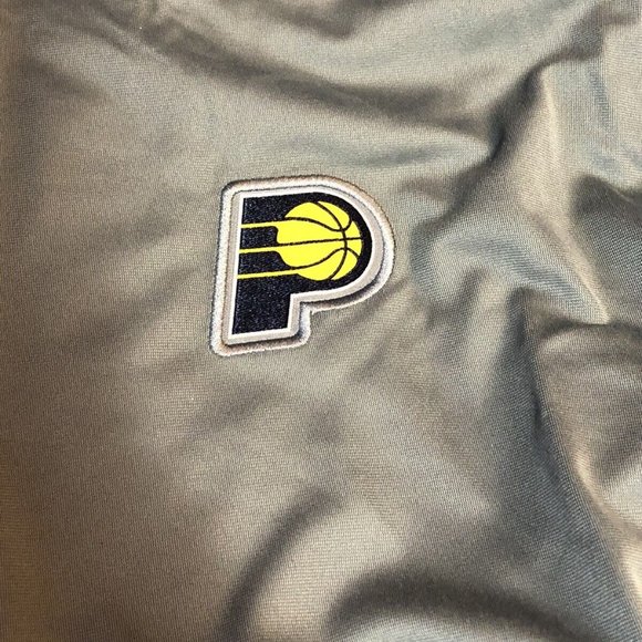 NWT Nike NBA Indiana Pacers Grey 1/4 Zip Pull Over XXL Tall - Picture 2 of 5